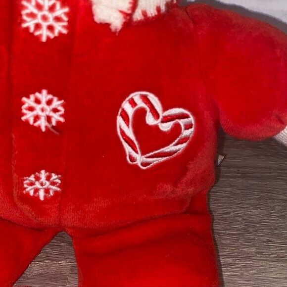 1999 Arthur Baby Kate Read Plush Eden PJs Candy Cane PBS Large 14” Stuffy Rare - Picture 2 of 7
